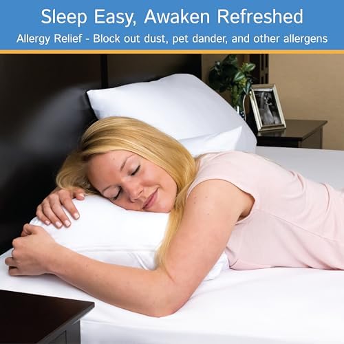 Four Seasons Essentials Twin Mattress Encasement 5-8 Deep Waterproof Zippered Protector