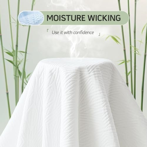 Secgo Premium Cooling Waterproof Twin Mattress Protector
