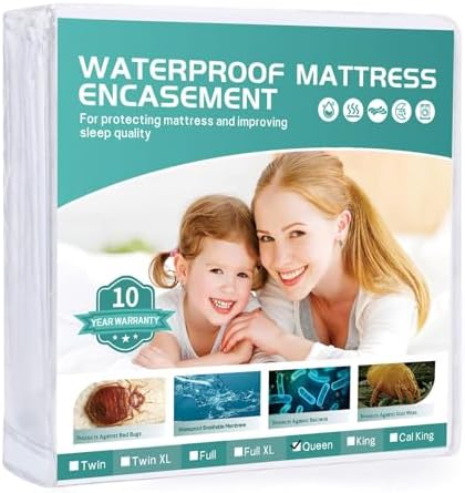 WINKAURA 60x80 Queen Mattress Protector 9 Inch Deep