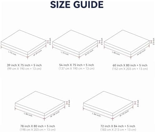 LeWinBedding Dual Layer Goose Feather Mattress Topper Queen Size