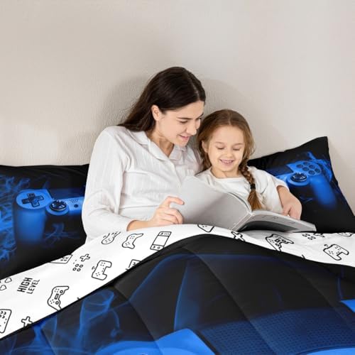 Feelyou Gamer Comforter Set Twin Size 2 Pcs
