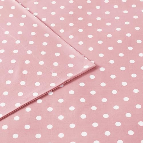 Mi Zone Kids Pink Polka Dot Sheet Set