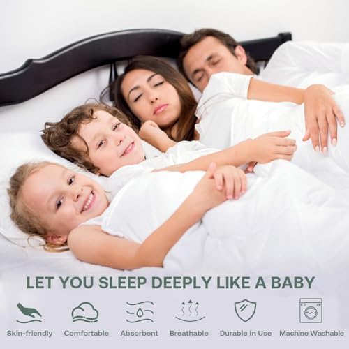 WINKAURA 60x80 Queen Mattress Protector 9 Inch Deep