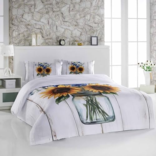 Alandar Home 3 Piece Summer Bedding Set