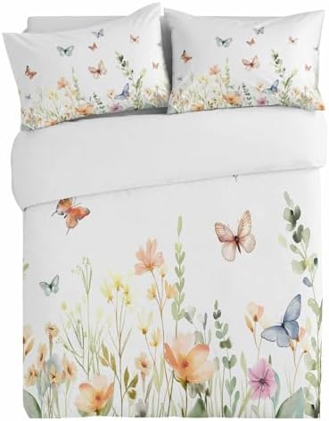 Alandar Home 3 Piece Duvet Cover Set with Pillow Shams