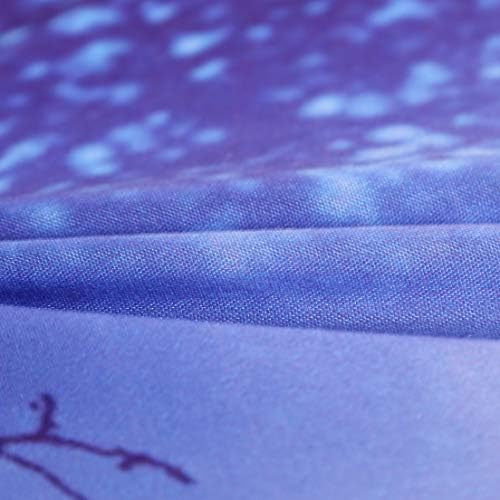 Wowelife Wolf Comforter Set Twin 5 Pieces Blue
