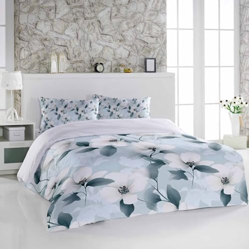 Alandar Home 3 Piece Summer Duvet Cover Set with Pillow Shams
