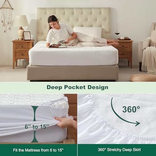 FELTYBED Waterproof Mattress Protector Twin XL