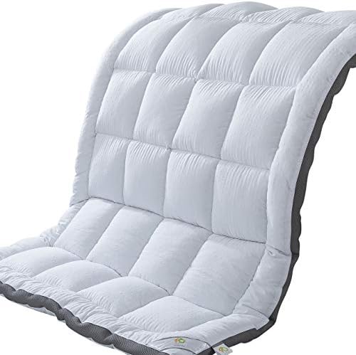 SUFUEE Mattress Topper King - 2inch Plush Luxury Down Alternative