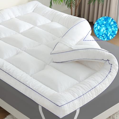 INSPIRE CRAFTER King Size Memory Foam Mattress Topper 1