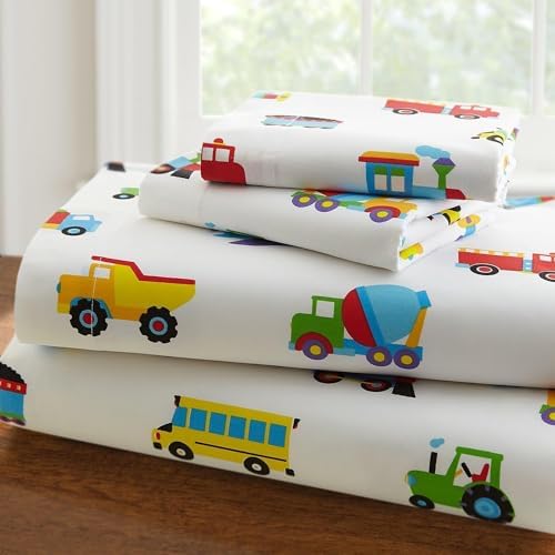 Linen Plus 3pc Twin Sheet Set for BoysTeens