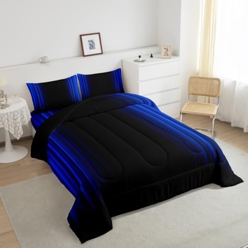 Feelyou Geometric Abstract Comforter Set 3Pcs Full Size