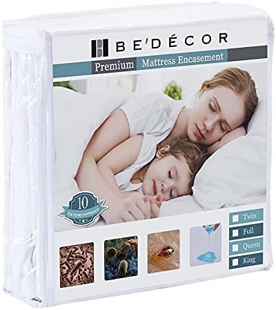 Bedecor Zippered Mattress Encasement for 7-9 Depth