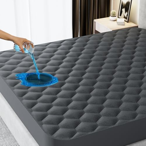 Kmall Twin XL Mattress Protector Waterproof with Deep Pocket and Noiseless Design
