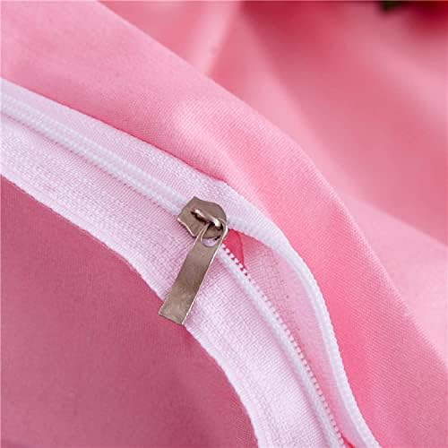 Feelyou Cute Strawberry Bed Sheet Set for Girls Queen