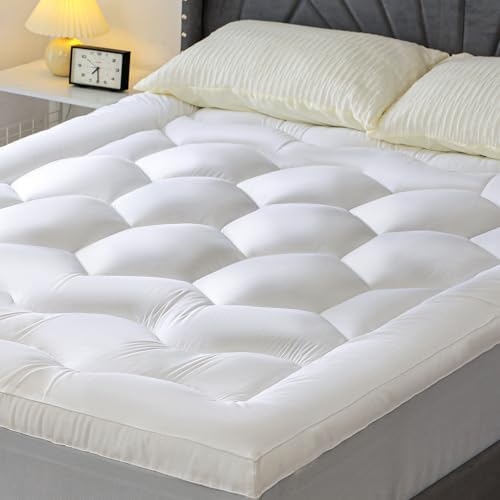 EnHomee 3 Inch Queen Mattress Topper with 1000GSM Filling