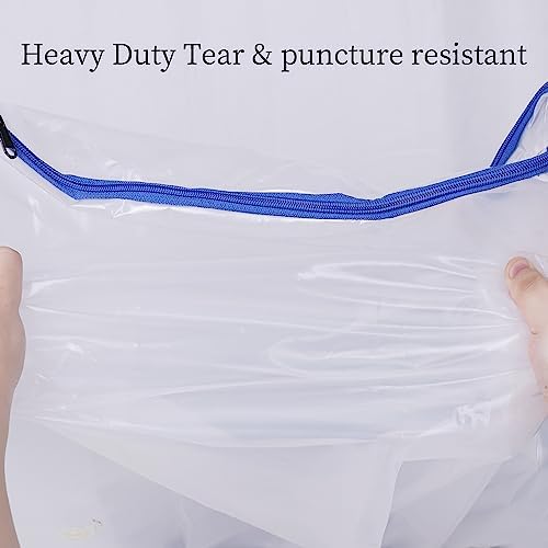 JUNESHE Crib Mattress Storage Bag - Waterproof Zipper Encasement