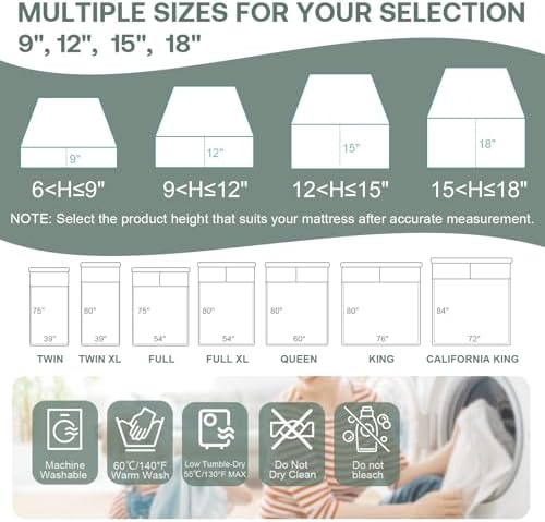 Dorms Hotel Exclusive Twin XL Waterproof Mattress Protector