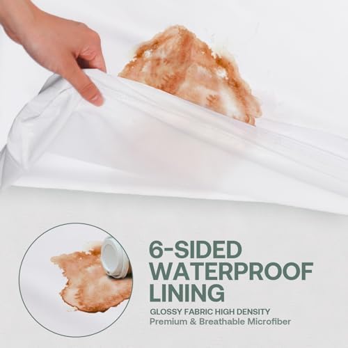 WINKAURA 60x80 Queen Mattress Protector 9 Inch Deep