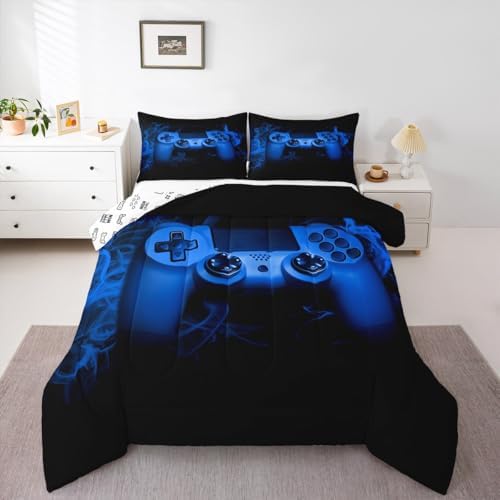 Feelyou Gamer Comforter Set Twin Size 2 Pcs