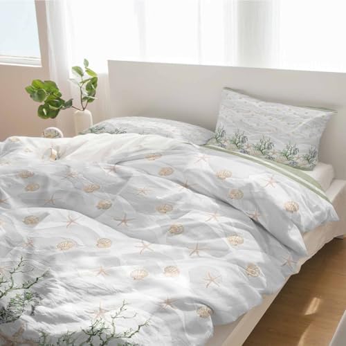 Alandar Home 3 Piece Bed Set with Duvet Cover and Pillow Shams