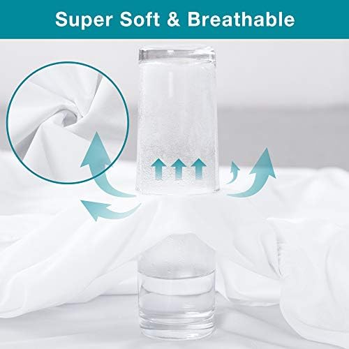 Lunsing Waterproof Queen Mattress Protector 1