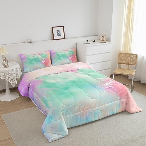 Feelyou Galaxy Comforter Set for Kids