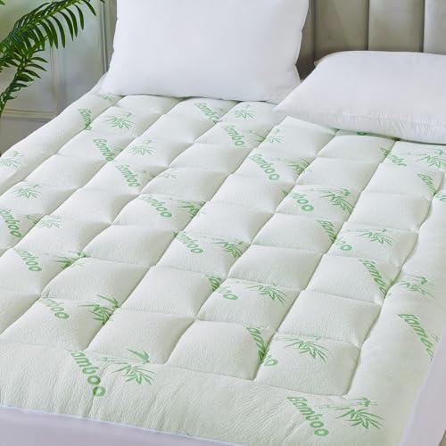 ANALIN Bamboo Viscose Mattress Topper Twin Size