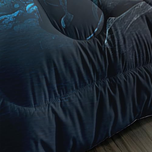 UEVBF Soccer Comforter Set with Football Print