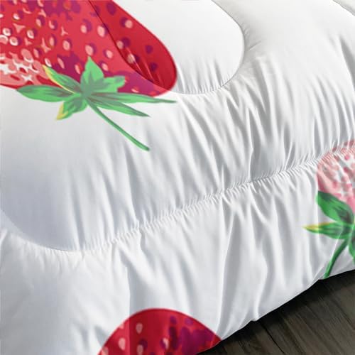 QOOMO Axolotl Comforter Set for Kids Bedroom Decor