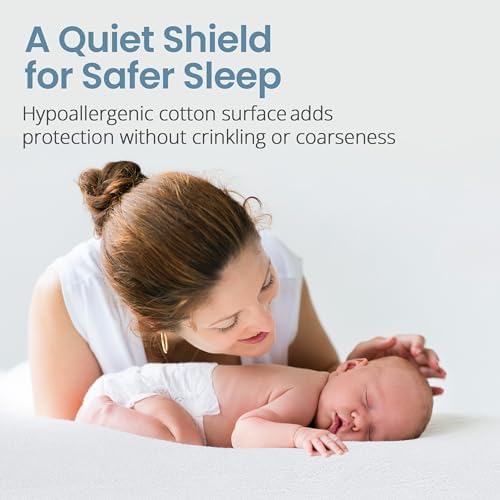 SafeRest Zippered Mattress Protector - 6 Inch Waterproof Mattress Cover