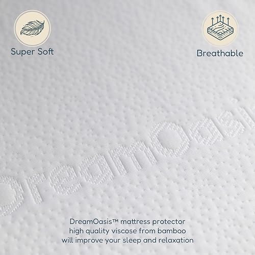DreamOasis Waterproof Mattress Protector Full Size