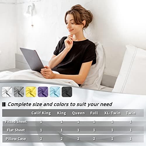 EaseHome Beige Twin Sheet Set for Boys and Teens
