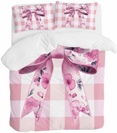 ZOE GARDEN Spring Bow Flower Bed Duvet Cover Set 1