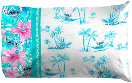 Jay Franco Kids Sheet Set with Stitch - 3 Piece Twin Microfiber