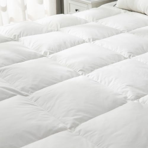 ROSE FEATHER Queen Down Mattress Topper 60x80inch