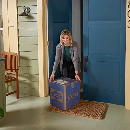 Sealy TrueForm 3 Memory Foam Mattress Topper Queen Blue