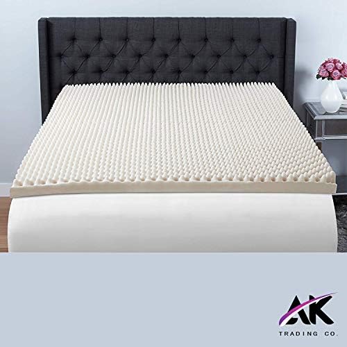 AK Trading Co Convoluted Mattress Pad 25 Thick