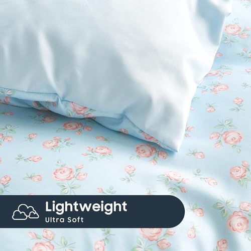Wake In Cloud Floral Comforter Set Queen 3-Piece
