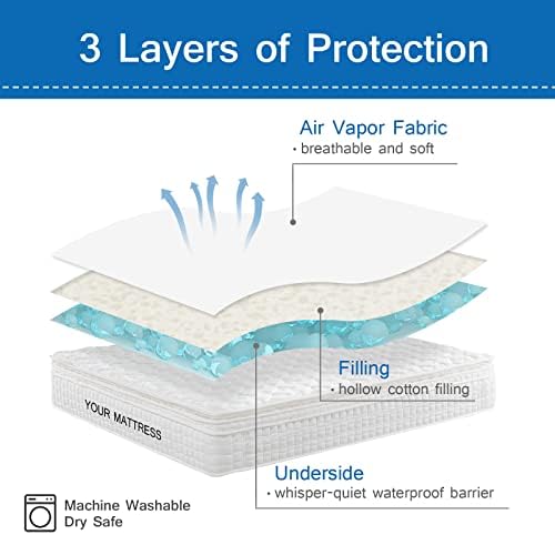 Coldwind Full XL Mattress Pad Waterproof Protector