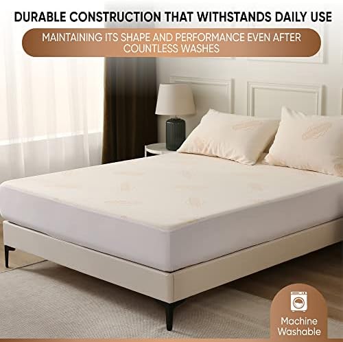 Deluxe Waterproof Organic Mattress Protector Full Size