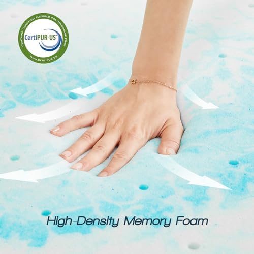Sweetcrispy Cooling Gel Mattress Topper Full Size