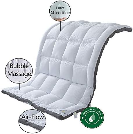 SUFUEE Mattress Topper King - 2inch Plush Luxury Down Alternative