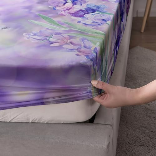 Cute Axolotl Fitted Sheet Set Twin Size 1
