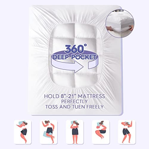ABENE RV Short Queen Mattress Topper for Back Pain Relief