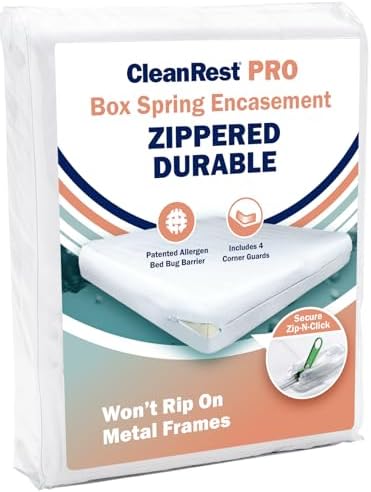 CleanRest PRO Box Spring Encasement - Queen Size 1