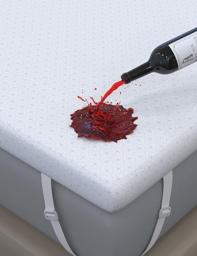 Ferlizer 4 Full Waterproof Mattress Topper Cover