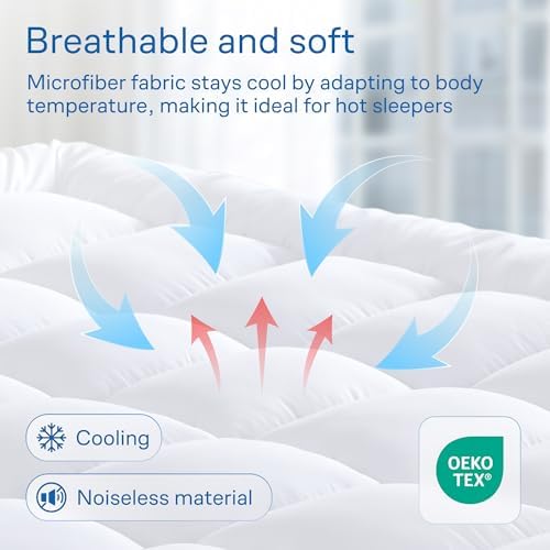 Niagara Mattress Topper Twin - Cooling Breathable for Back Pain Relief 1