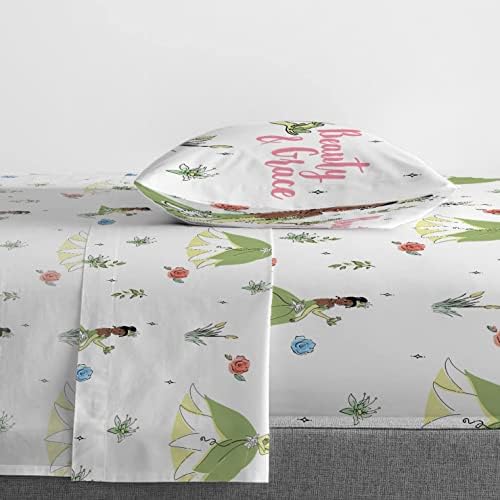 Jay Franco Disney Princess and Frog Twin Sheet Set - 3 Piece