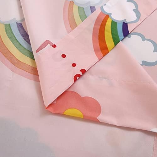SDY 4PCS Mermaid Floral Twin Sheet Set